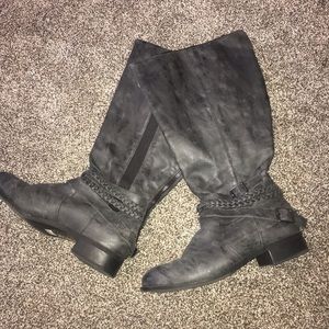 Torrid wide calf gray boots